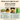 Comparison chart showing benefits and uses of whole natto beans versus NATTO - POWDER FORM, highlighting texture, best usage, and experience for each type with images of dishes and smoothies.