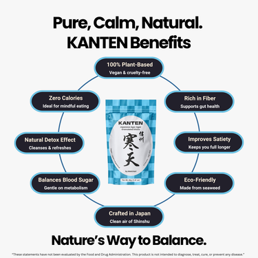 KANTEN – Japanese Agar Agar Powder