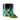 TARO - Ceremonial Grade 40g container of finely ground vibrant green Japanese matcha powder with a black and green checkered design and a small pile of matcha powder beside it.